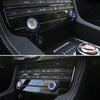 Jaguar XE XF F-PACE Blue Start Stop Engine Ring Trim Decor (2015-2023)