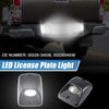 Toyota White LED License Plate Light Assembly