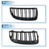 BMW E90 Front Kidney Grille Gloss Black 4 Door (2005-2008)