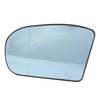 Benz C E Class W203 W211 Heated Blue Wide Angle Door Mirror Glass (2001-2009)