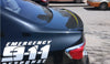 Toyota Corolla Sedan Black Factory Style Rear Spoiler Wing (2009-2013)