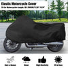 Motorbikes Elastic Dust-Proof Covers Black L Indoor Motorcycle Cover