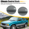Chevrolet GMC Cadillac Climate Control Knob Set (2000-2006)