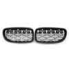 BMW 3 Series E90 E91 Diamond Front Kidney Grille (2008-2012)
