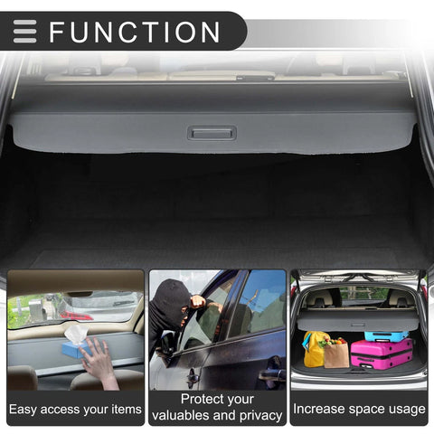 Chevrolet Traverse Retractable Cargo Cover (2018-2023)