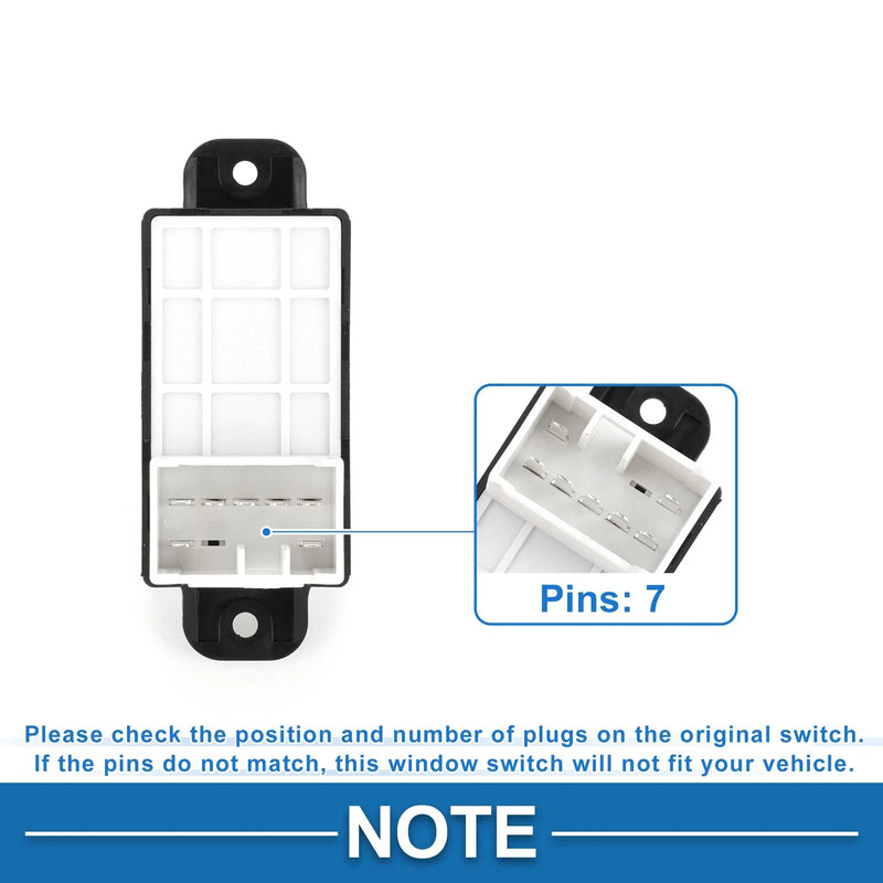 Kia Sorento Rear Power Window Switch (2009-2014)