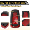 Ford Mondeo Red TPU Silicone Key Fob Cover (2015-2022)