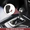 Chevrolet Cruze Gear Shift Knob Cover Faux Leather Black/Brown (2011-2015)