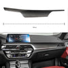 BMW 5 Series 2018-2022 Real Carbon Fiber Center Dashboard Panel Cover Trim