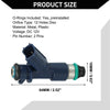 Honda Accord (2008-2017) - 6 x Deep Blue Units Fuel Injector 3.5L