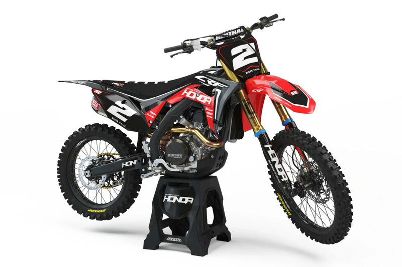 Honda CR 250 (2002-2012) - SPARK STYLE Decals Full Custom Graphic Kit