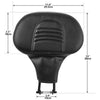 Harley Touring Street Glide Driver Stitch Rider Backrest (1988-2023)