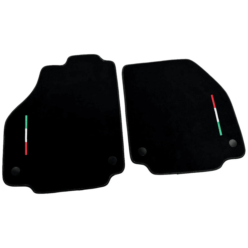 Ferrari 458 GT2 Alcantara Black Floor Mats (2012-2015)