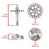 Yamaha WR250F Water Pump Seal Impeller Shaft Gear Rebuild Kit (2001–2013)