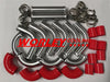 QLD 600x300x70mm Front Mount Intercooler Kit
