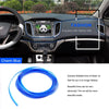 Auto Decor 32ft 10M Blue Car Interior Edge Gap Moulding Trim