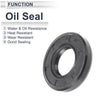 Oil Seal 20x40x7mm Nitrile Rubber Seal Ring Rotary Shaft Seal 5 Pcs