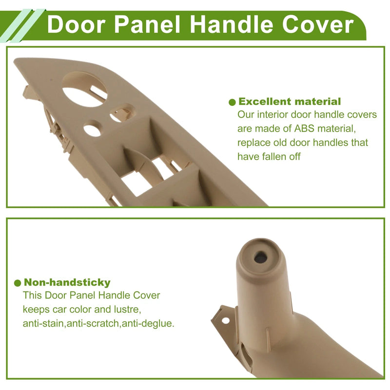 BMW X5 Beige Door Handle Pull Trim Cover (2007-2013)