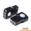 Universal Fit Handlebar 2" T-Style Stem Dual Pivoting Risers
