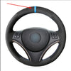 BMW E90 E91 E92 E93 E84 Suede Leather Steering Wheel Cover (2006-2013)