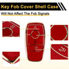Mercedes Benz E Class Red Gold Tone TPU Car Key Case (2017-2023)