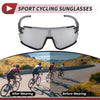 Motorcycle Motorcycle Riding Goggles Silver Tone Gray Lens Black Frame