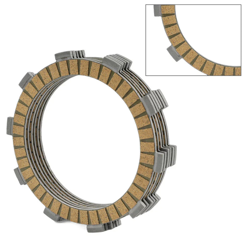 Yamaha XT225 Serow 6X Clutch Friction Plates (2001-2007)