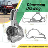 Kawasaki Mule 2500 KAF620C Water Pump w/ Gaskets (1994-2000)
