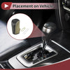 Nissan Murano (2009-2013) Black Beige Faux Leather Gear Shift Knob Cover