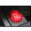 Audi A4 A5 A6 Q5 Q7 Red Car Interior Engine Start Push Button Cover Trim