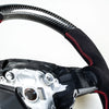 Tesla Model 3 / Y Flat Bottom Carbon Fiber Steering Wheel (2017-2023)