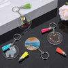 Crafts & Jewelry 150PCS Blank Keychains Set