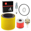 Kawasaki KLF300-C Bayou 4 x Air Filter Oil Filter Spark Plug (1989–2004)