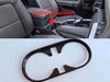Chevrolet Colorado Fiber Look Front Water Cup Holder Frame Cover Trim (2023-2025)