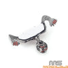 Harley Ornament Titanium Red Headlight Visor Skull Decor