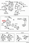 LandCruiser 105 100 80 79 Series Rear Disc Brake Caliper