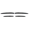Benz CLA Class X118 C118 4pcs Gloss Black Front Bumper Air Vent Trims (23-24)