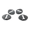 Honda, Toyota, Mazda, Hyundai Black Car Door Lock Protective Covers
