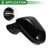 Toyota Camry Manual Folding Gloss Black Left Side Door Mirror Replacement