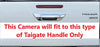 Toyota Hilux Tailgate Backup Reverse Camera 6-Pin OE Plug (2015–2023)