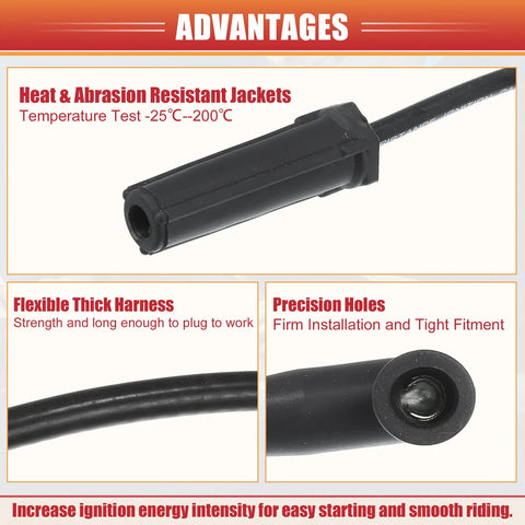 Chevrolet Astro G10 7x Spark Plug Wire Ignition Coil Cable