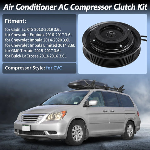 Chevrolet Equinox GMC Terrain AC Compressor Clutch 3.6L