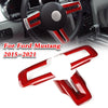 Ford Mustang Carbon Fiber Steering Wheel Cover (2015-2023)