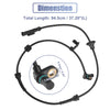 Toyota Aygo 2 x ABS Wheel Speed Sensors (2005–2014)