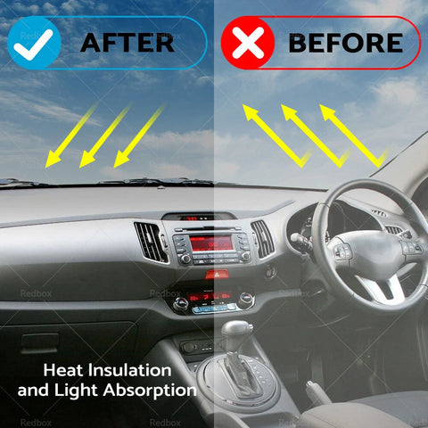 KIA Sportage 2011-2015 Dashmat Dashboard Sun Cover Pad
