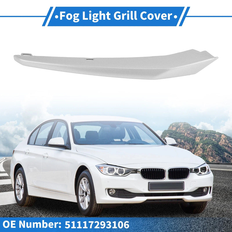 BMW 3 Series 1 Pc Front Left Fog Light Grill (2011-2015)