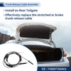 Honda Accord Trunk Lid Release Cable (2008-2012)