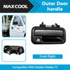 Holden Rodeo TF (1988-2003) Black Front Right Outer Door Handle