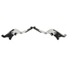 Daytona 675 Street Triple Silver Extendable Brake Clutch Levers (2006-2018)
