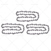 Stihl 18" MS250 MS251 MS230 MS231 3PCS .325 063 68DL Chainsaw Chain